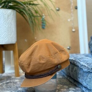 Brixton Brown Newsboy Cap